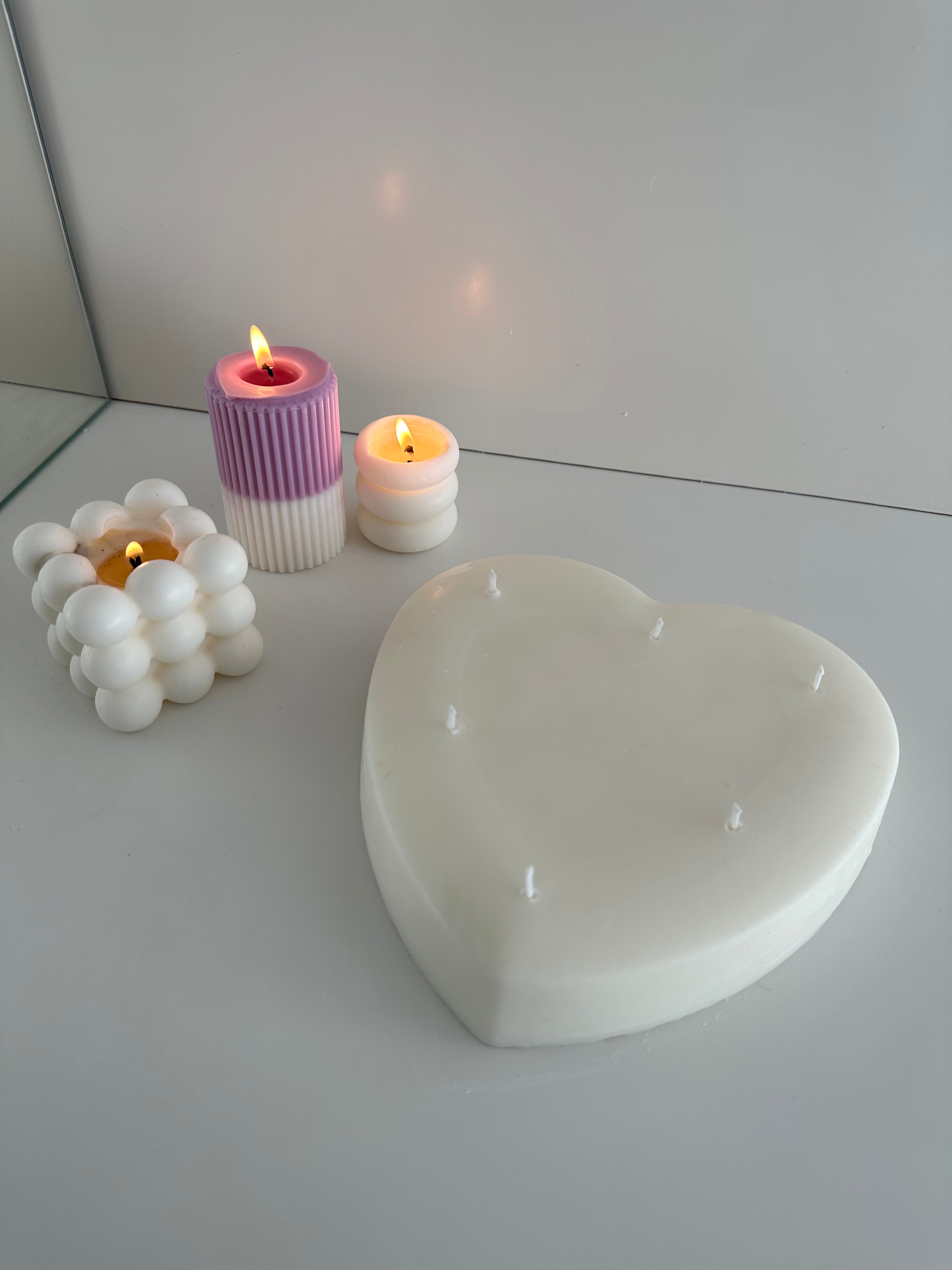 Heart Candle - Theara Collective