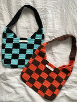 Load image into Gallery viewer, Checkerboard Shoulder Bag - Theara Collective Handmade - Theara Collective
