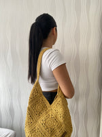 Load image into Gallery viewer, Shopper Bag Mustard - Theara Collective Handmade - Theara Collective
