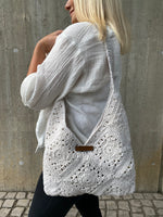 Load image into Gallery viewer, Shopper Bag Beige - Theara Collective Handmade - Theara Collective
