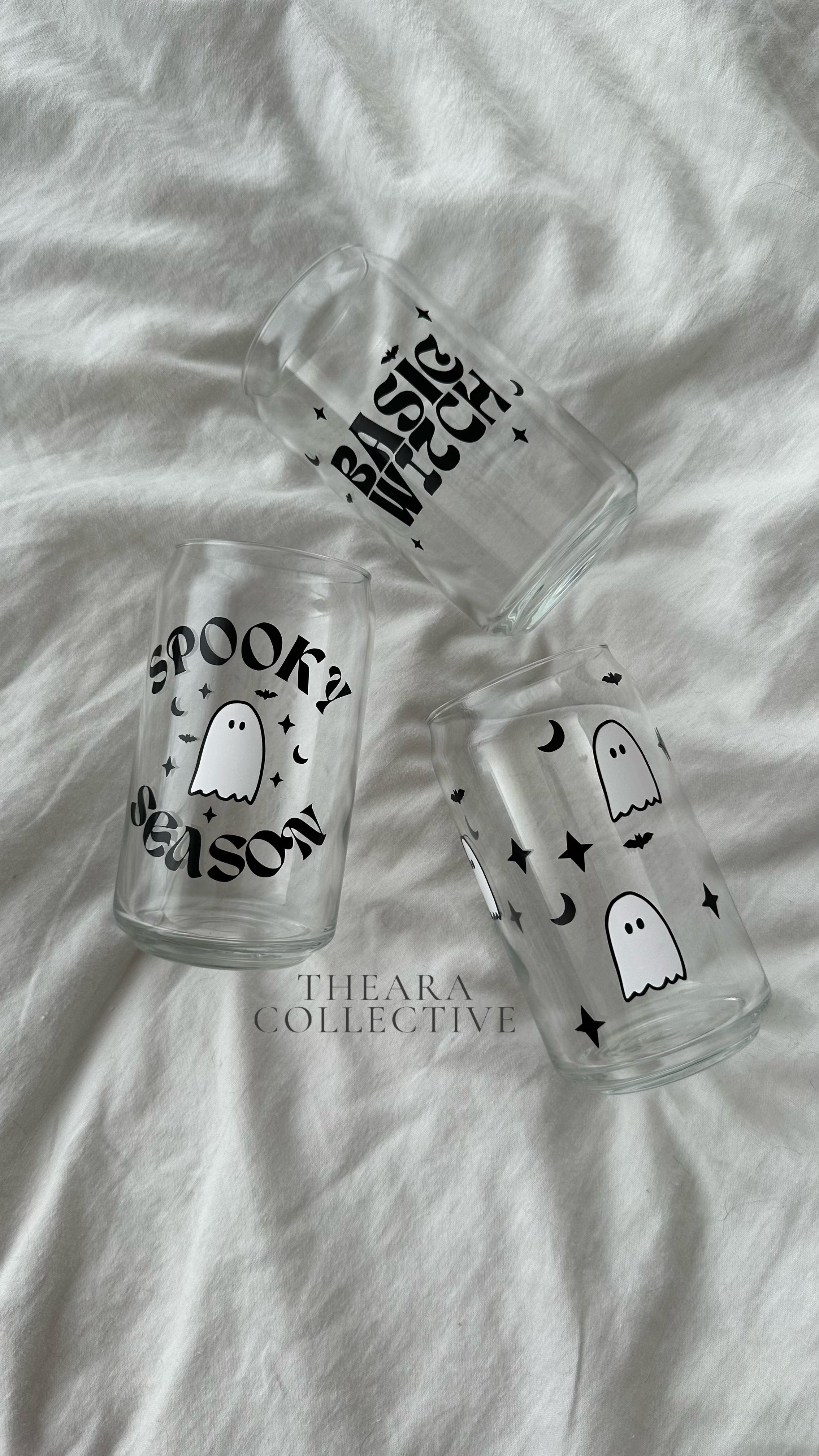 Glass Cup - Halloween Edition 🤍 - Theara Collective