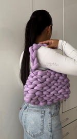 Load image into Gallery viewer, Chunky Bag - Pastel Purple - Theara Collective
