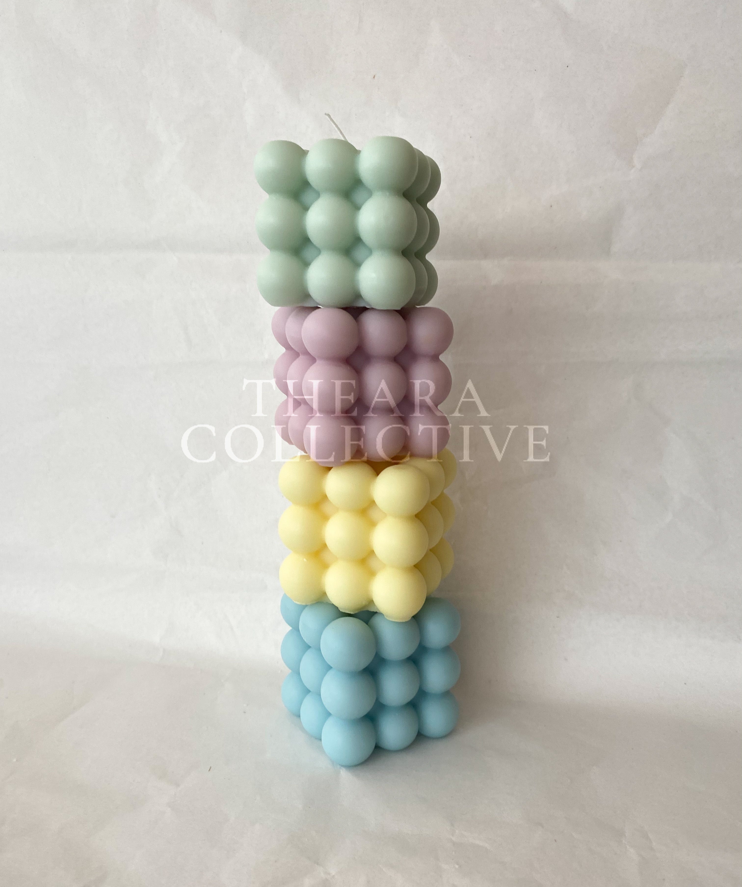 Pastel Bubble Candle - Theara Collective