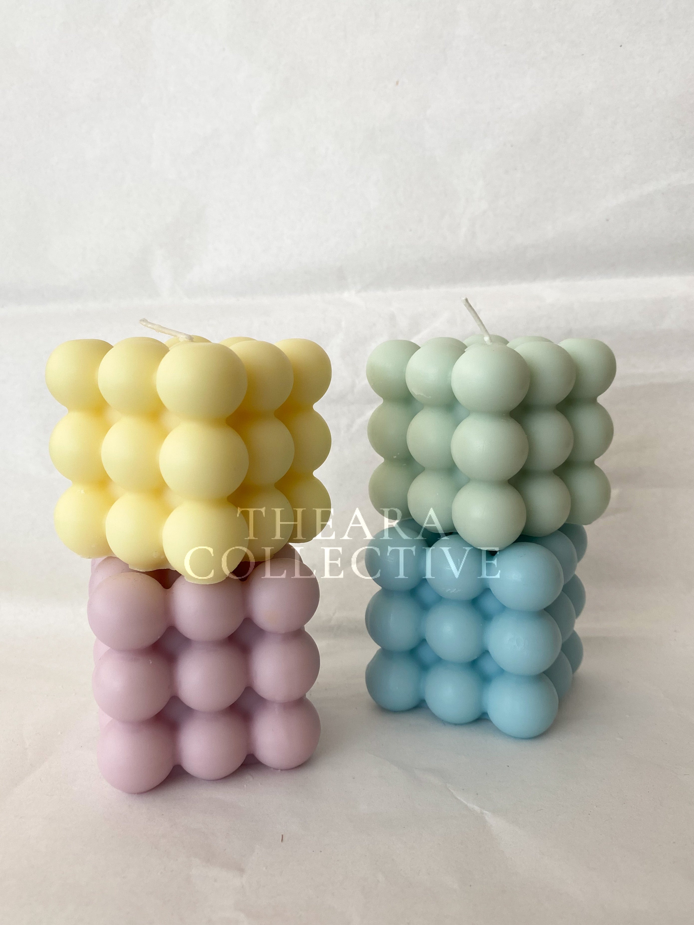 Pastel Bubble Candle - Theara Collective