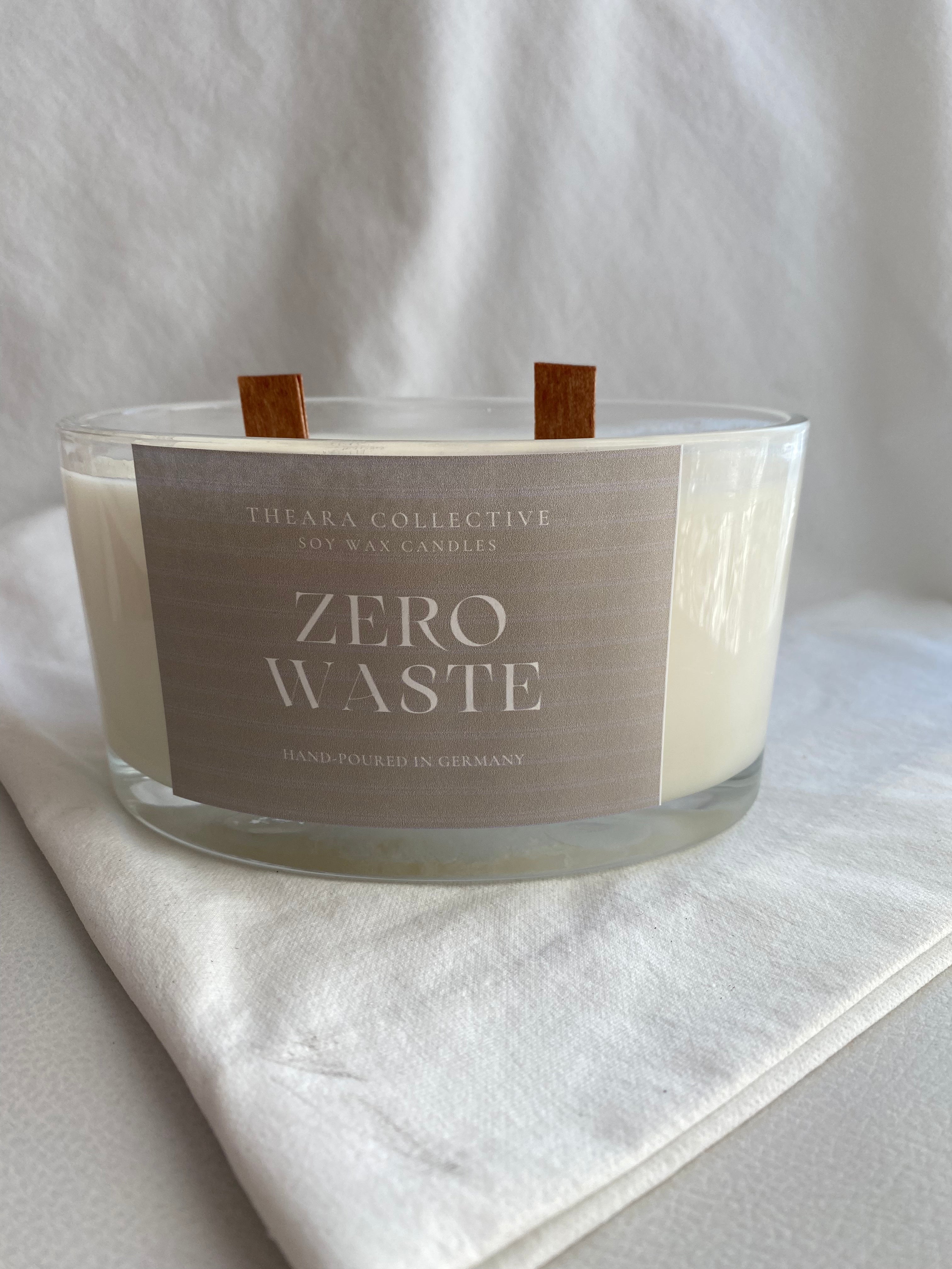 Big Jar Candle - Zero Waste - Theara Collective