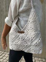 Load image into Gallery viewer, Shopper Bag Beige - Theara Collective Handmade - Theara Collective
