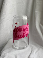 Lade das Bild in den Galerie-Viewer, Glass Cup - Lover Babe 💖 - Theara Collective
