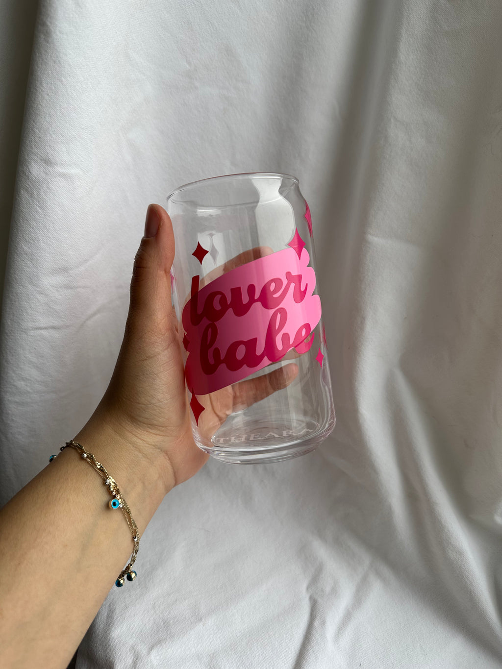 Glass Cup - Lover Babe 💖 - Theara Collective